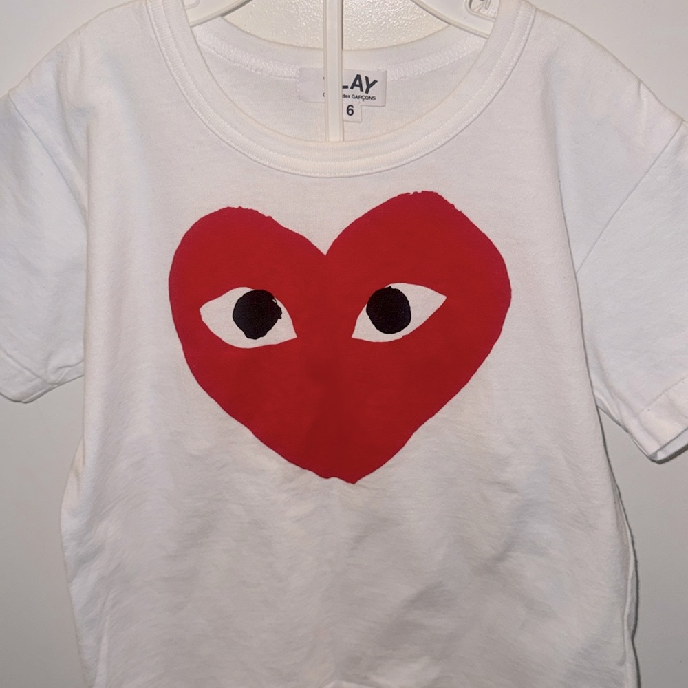 Comme des Garcons PLAY Little Kids Shirt